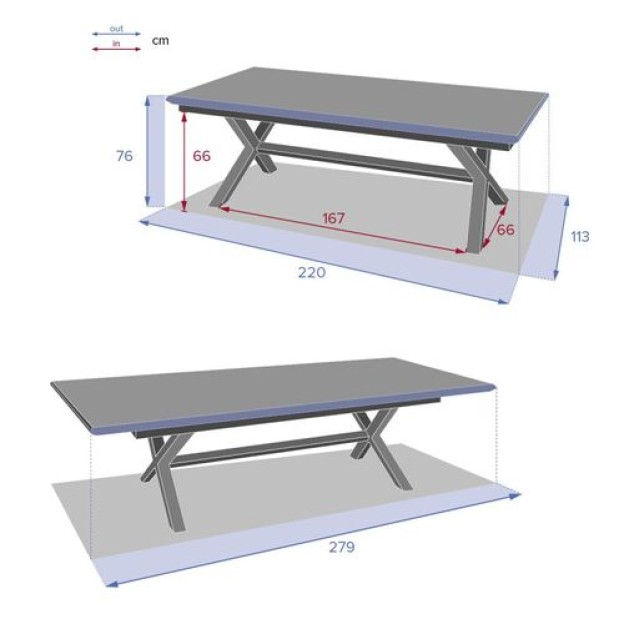 AXIOME TABLE EX HE 10S LI/CL