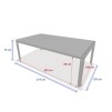 FIX PARADIZE TABLE 10P ACA WAL