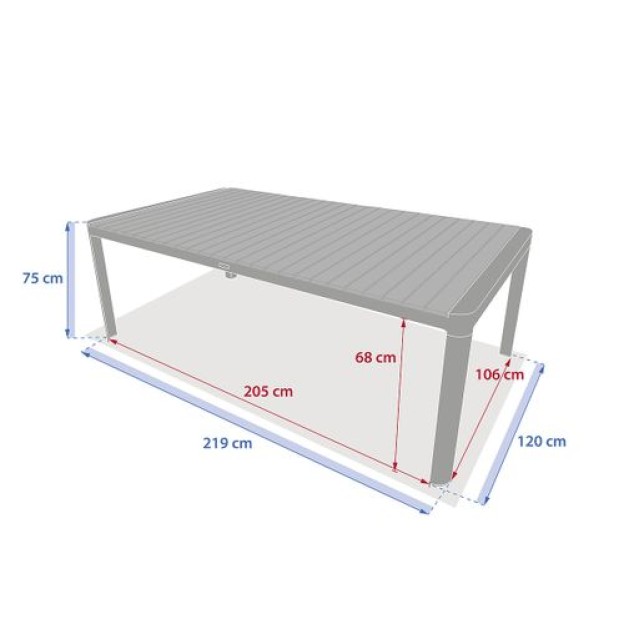 FIX PARADIZE TABLE 10P ACA WAL
