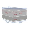 ALLURE STOOL OAT