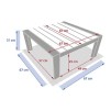 EVASION 65X65 W/H СТОЛ ДЛЯ ШВЕДСКОГО СТОЛА