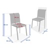 SCAUN ESSENTIA ALU STAC WEN/PR