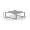 MASSA CAFETA ALLURE 79X79 OVZ
