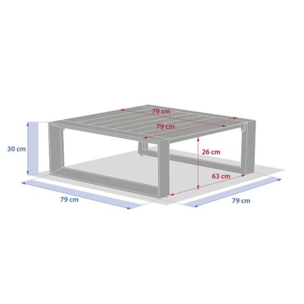MASSA CAFETA ALLURE 79X79 OVZ