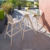 TERZANO HIGH SQ TABLE 2S VANILLA