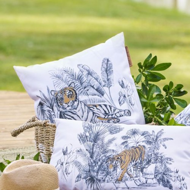 COUSSIN 40X40 TIGRU MAORIA