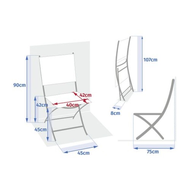 FOLD SCAUN ESSENTIA LEN/BAY