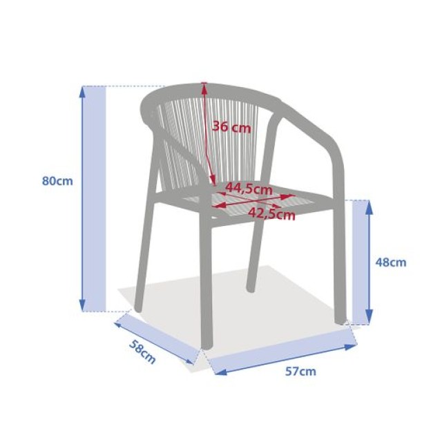 RIU STACK ARM MUESLI/LUT