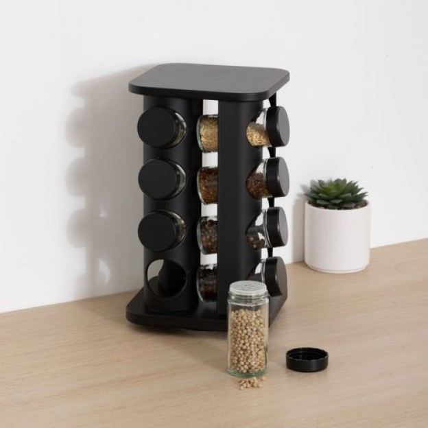 Suport pentru condimente NOIR