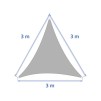 ЗОНТИК КЮРАСАО 3X3X3M ПШЕНИЦА