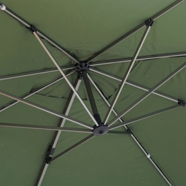 UMBRELA EQUADOR 4X3M G/OLIVER