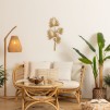Decoratiune FEUILLE 39X73