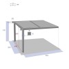 ФУНДАМЕНТ MAJAE 3.6X3.6 ШИРОКИЙ ВНЕШНИЙ
