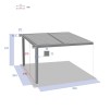 MAJAE FOND 3.6X3.6 LATE EXTE