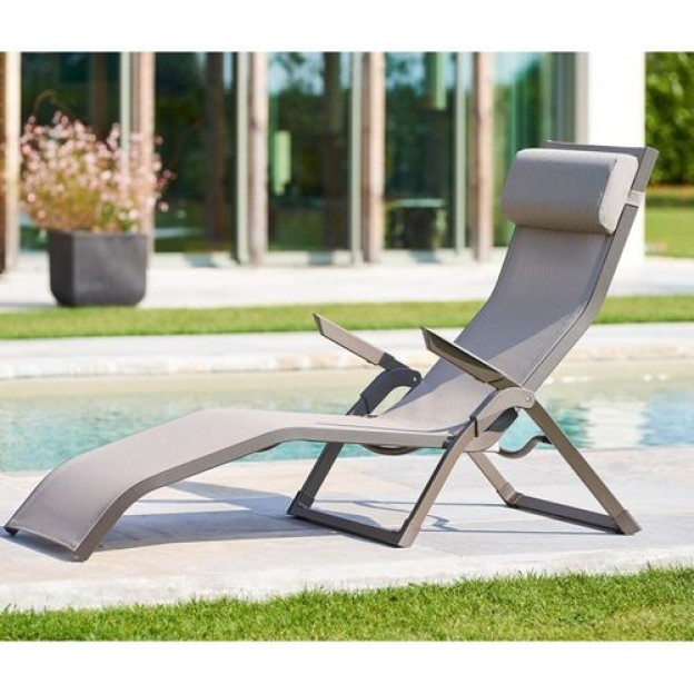 DECIMA LOUNGER ОРЕХ/ПРАЛИНЕ