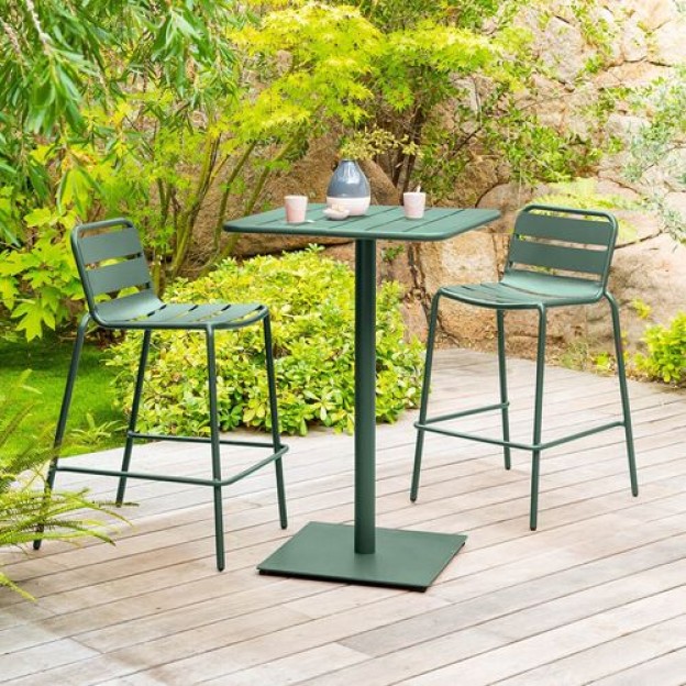 PHUKET HIGH SQU TABLE 2S OLIVE