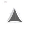 PARASOARE CURACAO 3X3X3 SMERALDA