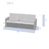 ДИВАН ПОЛИНЕЗИЯ 3S NATURAE