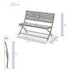 BANCĂ OLBIA PLĂTĂ STEEL 3S GRAP