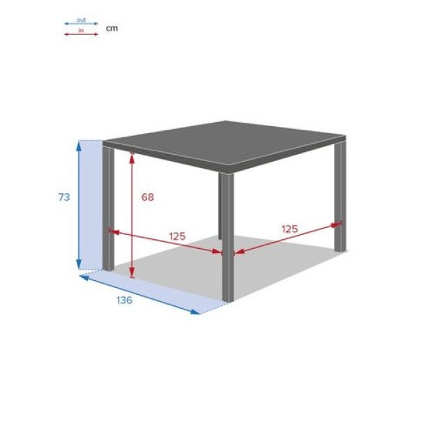 PIAZZA TABLE 8S ГРАФИК