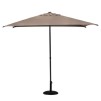 UMBRELA SOIA 2,5X2,5M TAUP