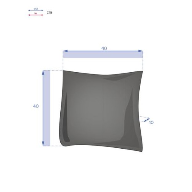 PERNA KORAI 40X40 RODIA