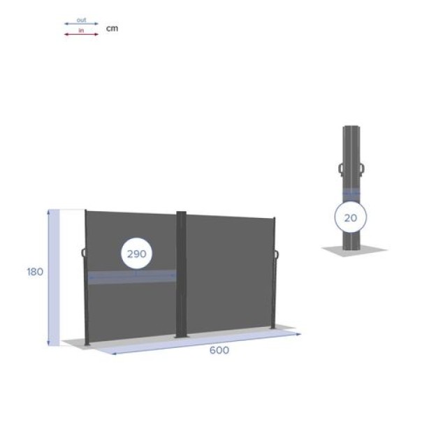 ЭКРАН FLDG ANTAO 6X1.8 ГРАФИКА