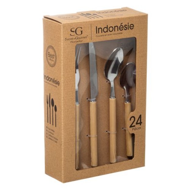 Set tacamuri INDONESIE 24P