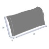 ПОДГОЛОВНИК ADAPTIA CARBON