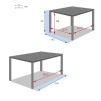 СТОЛ PARADIZE EXT SQ/RE 10S G