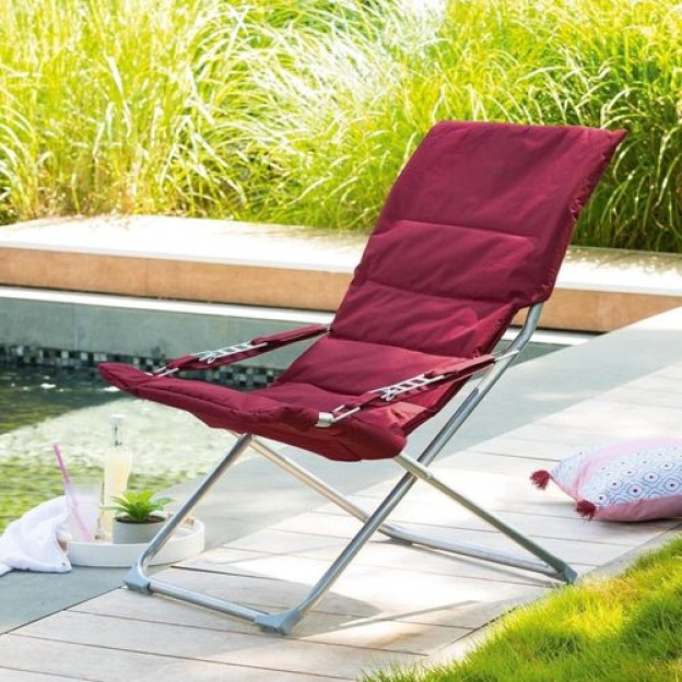Fotoliu MILOS RELAX BURGUNDY