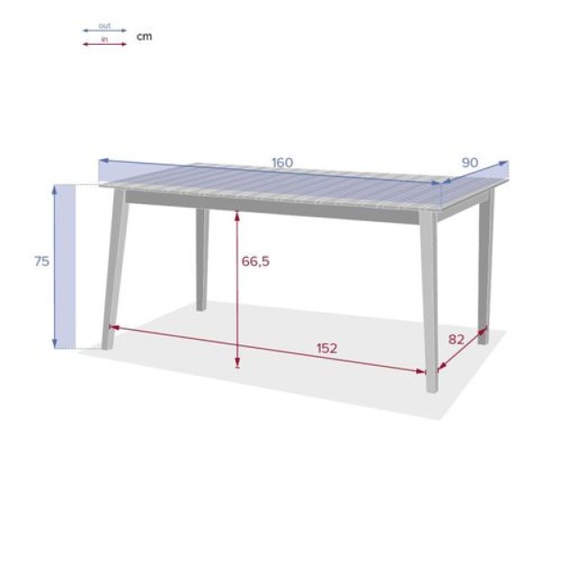 TIWI FIX TABLE 8S АКАЦИЯ