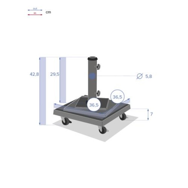 ROȚI PISEDO UMB BASE 15KG