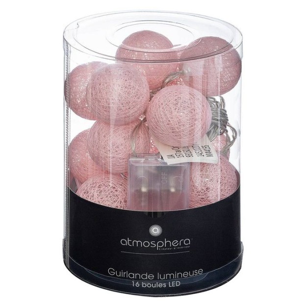 Ghirlanda LED alimentata cu baterie- 16 bile