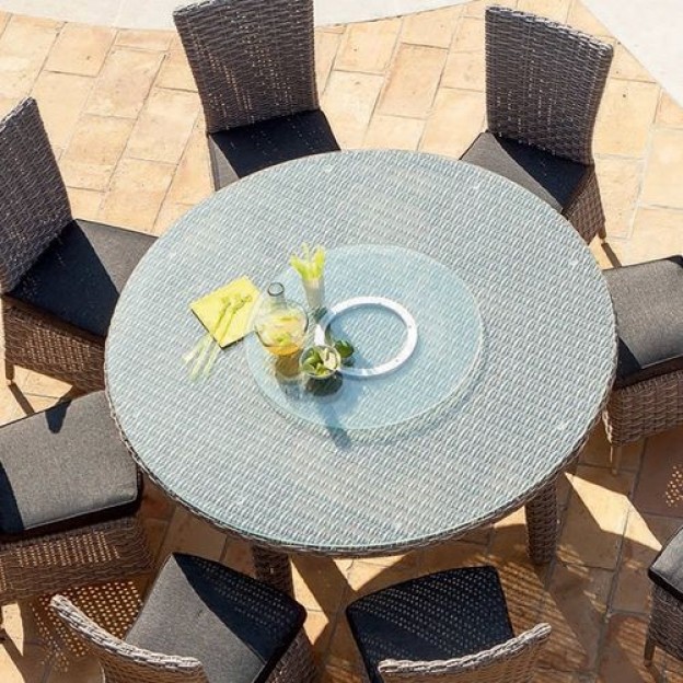 LAZY SUSAN W STICLA DIA.70CM