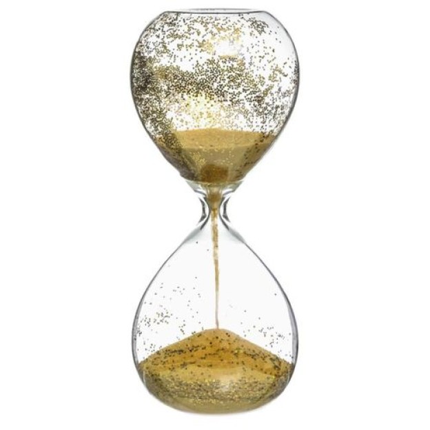 Clepsidra PAILL GLITTER 20CM GOLD