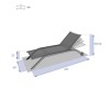 MILENIO LOUNGER ANTH/GRAF