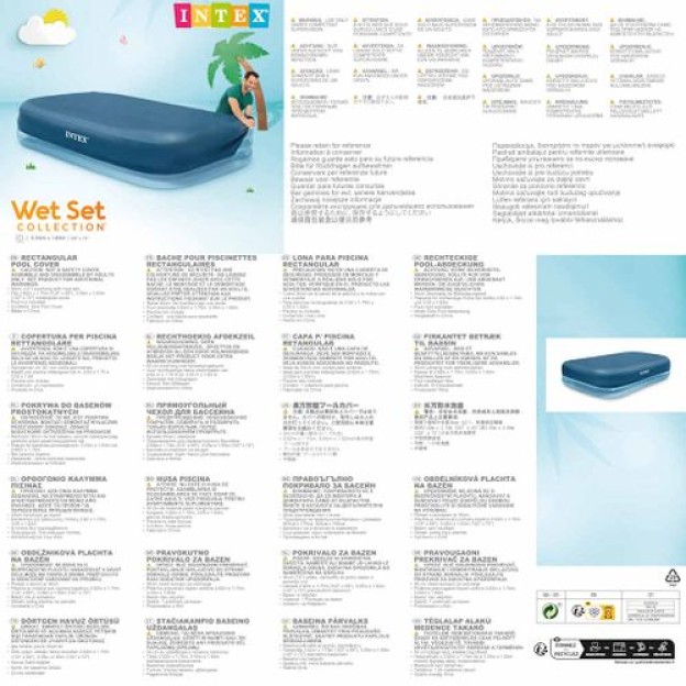 3,05X1,83M COPERTA PISCINA RECT