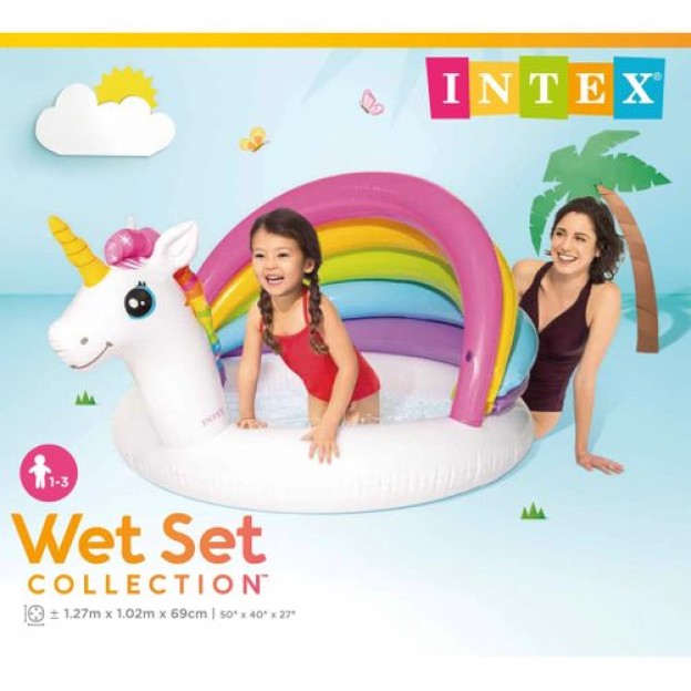 PISCINA PENTRU BEBE UNICORN