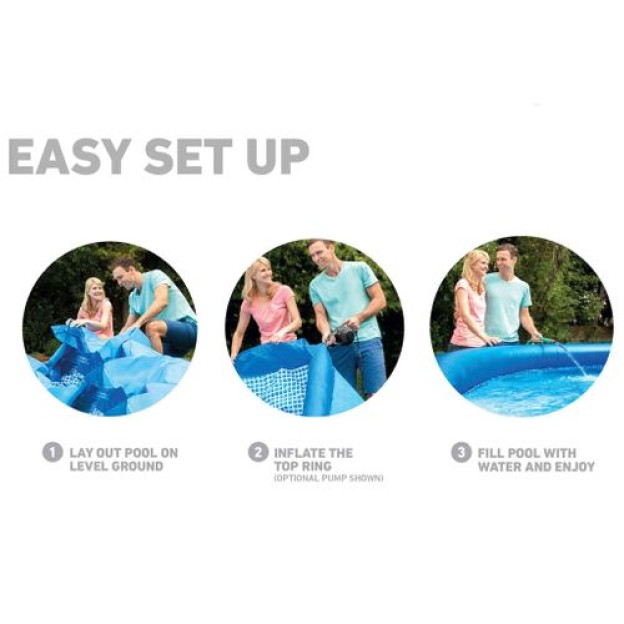 KIT 244X61 PISCINA EASY SET