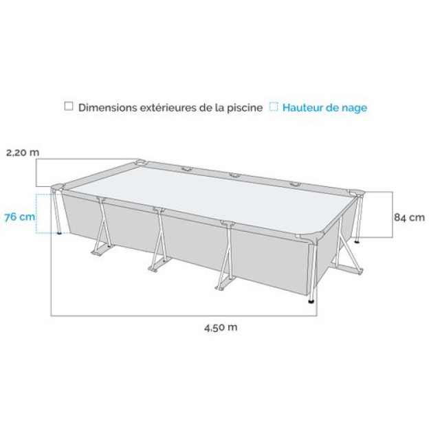 КОМПЛЕКТ PISC TUBE REC 4.50X2.2X0.84