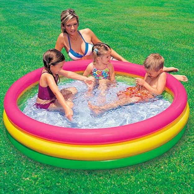 SUNSET GLOW PISCINA, 3 INELE, CU I