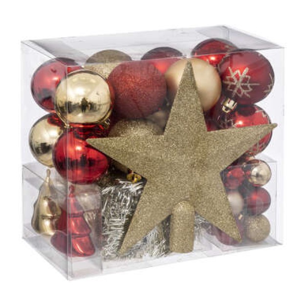 Decoratiuni brad SOIR 44 piese