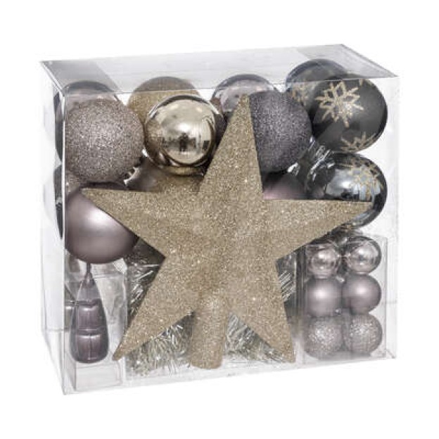 Decoratiuni brad MANOIR 44 piese