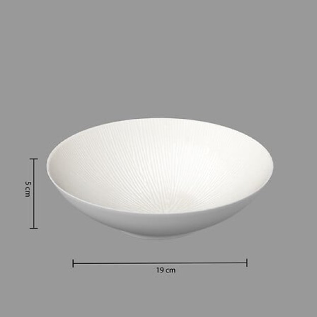 Тарелка глубокий CREAM Д19
