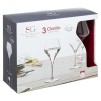 Pahar apă din cristal CLARILLO x3