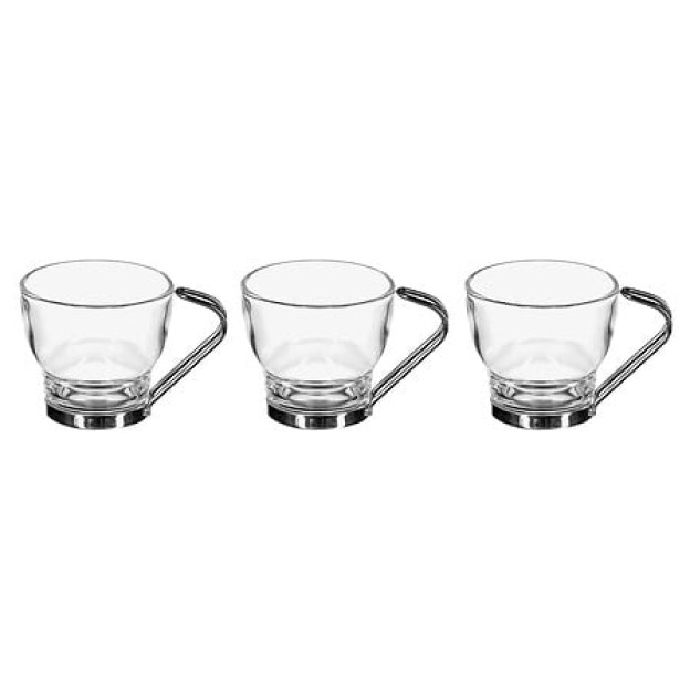 Set 3 căni din sticlă