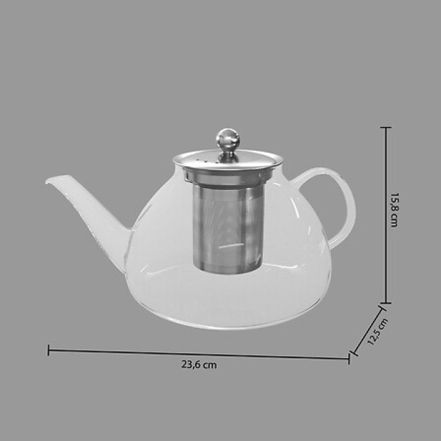 Ceainic cu infuzor VERRE 1.3L
