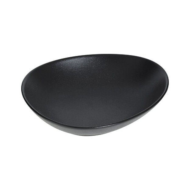 Farfurie adâncă GALET BLACK D22