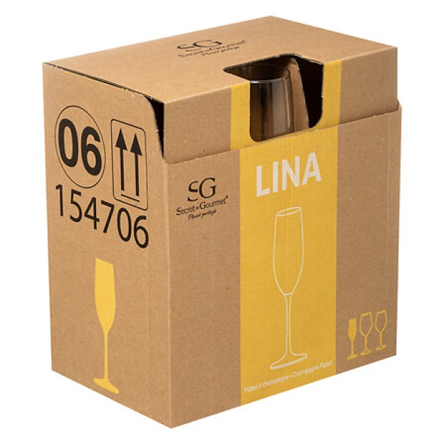 Pahar pentru șampanie LINA 21CL